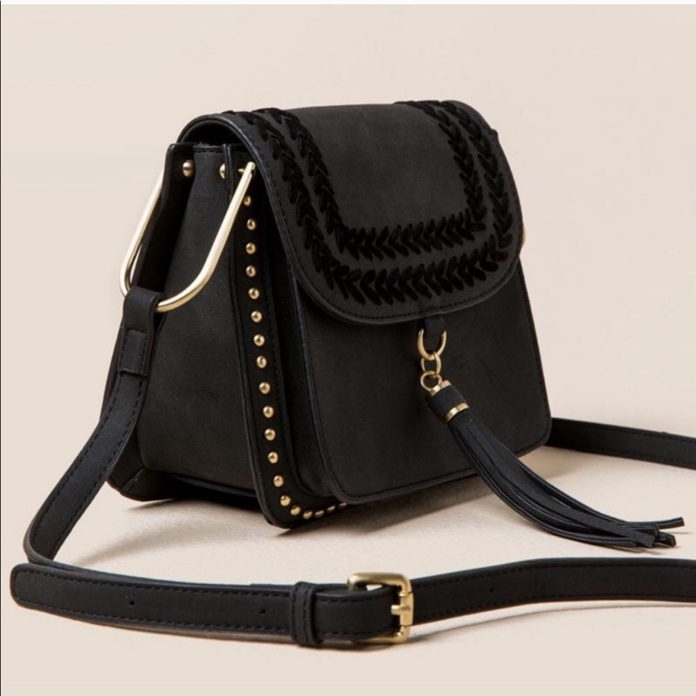 Francesca’s cross over black purse